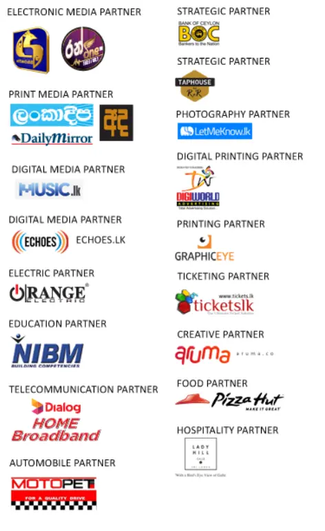 Ecoustica 2016 Sponsers